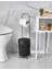 Kovalı Tuvalet Kağıtlığı, Çöp Kovalı Tuvalet Kağıdı Askısı, Banyo Çöp Kovası, Tuval 1