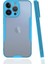 Iphone 13 Pro Max Kılıf Platin Silikon - Mavi 300099 1