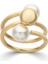 Pearl Gold Çelik Yüzük 1