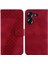 Tecno Pova 5 Için Pu Deri Kabartmalı Desen Cüzdan Flip Folio Telefon Kılıfı (Yurt Dışından) 1