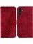 Için Samsung Galaxy A13 5G/A04S Cüzdan Kabartmalı Desen Flip Pu Telefon Kılıfı (Yurt Dışından) 1