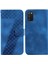 Samsung Galaxy A02S Flip Folio Için Kart Yuvası Fonksiyonu Pu Telefon Kılıfı (Yurt Dışından) 1