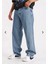 Buz Mavi Baggy Pantolon 2