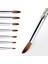 No.4 Tarzı Nail Art Fırça Akrilik Uv Jel Glitter Çizim Boyama Fırçaları Kristal Saplı Naylon Saç Oyma Çiçek Kalemleri Nail Art Kaynağı (Yurt Dışından) 2