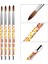 17,4 cm Tarzı Nail Art Fırça Akrilik Uv Jel Glitter Boyama Fırçaları Kristal Saplı Naylon Saç Oyma Çiçek Kalemleri Nail Art GK99 (Yurt Dışından) 3