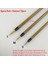 6pcslot = 3sizes * 2pcs, Çin Boyama Hattı Fırçası Gou Xian Gongbi Mao Bi (Yurt Dışından) 1