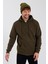 Erkek Kanguru Cep 3 Iplik Sweatshirt Haki 4