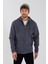 Age Of State Nakışlı 3 Iplik Sweatshirt Antrasit 1