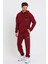 Erkek 3 Iplik Sweatshirt Bordo 2