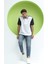 Erkek Çift Renk Polo Yaka T-Shirt Antrasit 3