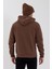 Age Of State Nakışlı 3 Iplik Sweatshirt Kahverengi 5