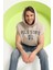 Erkek Sıfır Kol Kapüşonlu T-Shirt Bej 1