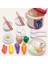 Pirinç Ocak 25 Adet Tarzı Gıda Parçaları ile Pirinç Ocak Mutfak Playset Şef Aletleri Oyna Pretend Erken Öğrenme Okul Öncesi Pişirme Oyuncak Çocuklar Için Hediye (Yurt Dışından) 1