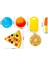 NO.885976 Stili Ldren Oyun Evi Oyuncak Kesilmiş Meyve Oyna Pretend Eğitici Oyuncaklar Plastik Sebzeler Pizza Mutfak Oyuncak Çocuklar Için Klasik Oyuncaklar (Yurt Dışından) 4