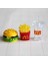 Çok Renkli Stil Ale Oyna Pretend Minyatür Dollhouse Mini Hamburger Patates Kızartması Fast Food Bjd Barbies Için Bebek Mutfak Aksesuarları Oyuncak (Yurt Dışından) 1