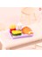 D Stili M Minyatür Dollhouse Hamburger Kola Fincan Blyth Barbies Için Fast Food Bebek Evi Oyun Mutfak Dondurma Aksesuarları Oyuncak (Yurt Dışından) 1