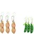 6pc Tarzı Fidget Oyuncak Squishies Fasulye Stres Rahatlatıcı Dekompresyon Anahtarlık Sonsuz Sıkmak Edamame Antistres Oyuncaklar Süslemeleri Çocuklar Hediye (Yurt Dışından) 1