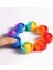 Muticolor Mavi 20CM Stili Gökkuşağı Giyilebilir Itme Kabarcık Bilezik Duyusal Fidget Oyuncak Çocuk Yetişkin Anti-Stres Rahatlatmak Bilezik Oyuncak (Yurt Dışından) 5