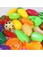 16 Adet Takım 2 Stil Oyna Pretend Oyuncak Seti Plastik Gıda Kesme Meyve Sebze Gıda Çocuklar Için Oyuncaklar Pretend Eğitici Hediye (Yurt Dışından) 4