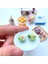 1 Takım Hamburger Tarzı 1 Takım 1:12 Minyatür Hamburger Mini Meyve Salatası Blyth Barbie Için Gıda Pretend OB11 Bjd Bebek Evi Mutfak Oyun Oyuncaklar Aksesuarları (Yurt Dışından) 4