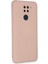 Xiaomi Redmi Note 9 Kılıf Nano Içi Kadife Silikon - Pudra 300099 3