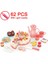 62 Adet Hafif Stil Dıy Adet Doğum Günü Pastası Oyuncak Mutfak Seti Gıda Erkek Kız Bebek Çocuk Playset Için Meyve Kesme Oyuncaklar Oyna Pretend Eğitici Hediye (Yurt Dışından) 1