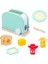 ZS00095C Stili Pretend Mutfak Ahşap Pişirme Oyuncak Simülasyon Kahve Makinesi Tost Makinesi Gıda Karıştırıcı Bebek Erken Eğitimi Için (Yurt Dışından) 3