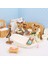 B12 Stili Dıy Miniatura Dollhouse Mobilya Orman Hayvan Aile Villa Bebek Bebekler Oyuncak Bebek Evi Çocuklar Için Mini Yatak Odası Takımı Hediyeler (Yurt Dışından) 4