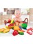 Meyve 8 Adet Tarzı Kesme Meyve Sebzeler Oyna Pretend Çocuklar Mutfak Oyuncaklar Çocuk Oyun Evi Oyuncak Playset Çocuklar Eğitici Oyuncaklar Pretend (Yurt Dışından) 3