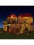 B12 Stili Dıy Miniatura Bebek Evi Çocuk Mobilyaları 1:12 Orman Hayvan Aile Villa Mobilya Bebek Oyuncak Orman Aile Mini Yatak Odası Takımı (Yurt Dışından) 3