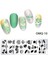Şablon 10 Stili Fransız Çivi Manikür Kitleri Için Kazıyıcı Jöle Silikon Damga ile Renkli Şeffaf Tırnak Stamper Nail Art Damgalama Aracı (Yurt Dışından) 1