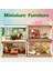 Mutfak Tarzı Mulation Orman Tavşanı Aile Dollhouse Critters Yatak Odası Mutfak Banyo Oturma Odası Aksesuarlar Kız Oyuncakları Noel Hediyeleri (Yurt Dışından) 5