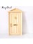 Ahşap Tarzı Magideal 1:12 Bebek Evi Minyatür Ahşap Dikenli Açık Kapı Donanımlı Dollhouse Yatak Odası Banyo Çocuk Oyuncak 5colors (Yurt Dışından) 5