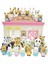 G10 Stili Orman Hayvan Aile Dollhouse Mobilya Minyatür Oyuncaklar Kız Bebek Aksesuarları Yatak Odası Banyo Dollhouse Bebekler Için Kit (Yurt Dışından) 3