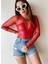 Kadın Suni Deri Bodysuit 2