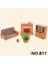 B11 Stili 1:12 Miniatura Dollhouse Mobilya Oyuncak Bebek Bebek Dıy Orman Aile Villa Dalgalanma Yatak Takımları Banyo Oyuncakları Kız Hediyeleri (Yurt Dışından) 1