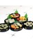 2 Adet Dollhouse Minyatür Gıda Janpanese Sushi Rice Gıda Pretend Dollhouse Dollhouse Dekor Blyth Barbies Için Bjd Bebek Mutfak Oyuncak (Yurt Dışından) 3
