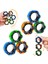 Açık Gri Tarzı 6 Adet Manyetik Yüzükler Fidget Oyuncak Mıknatıs Yüzük Seti Figit Oyuncak Parmaklar Oyuncaklar Figetget Oyuncak Paketi Serin Fidgets Paketleri Gençler Için Hediyeler (Yurt Dışından) 4