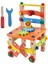 Sandalye Malzemesi TJ251 Stili Ahşap Araç Kutusu Oyuncak Boys Için Oyna Pretend Set Montessori Çocuk Somun Sökme Vida Montaj Simülasyon Onarım Marangoz Aracı (Yurt Dışından) 1