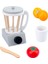 LTC00535D Stili Pretend Mutfak Ahşap Pişirme Oyuncak Simülasyon Kahve Makinesi Tost Makinesi Gıda Karıştırıcı Bebek Erken Eğitimi Için (Yurt Dışından) 1