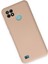 Realme C21 Kılıf Nano Içi Kadife Silikon - Pudra 300099 2