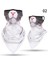 No.2 Tarzı 2022 Fashion Neck Tube Scarf With Ear Loops Windproof Face Mask Ski Halloween Costume 3D Animal Printed Bandana Cycling Hiking (Yurt Dışından) 1