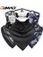 No.10 Tarzı Nefes Spor Kafatası Yüz Bandana Yarım Baskılı Maske Kayak Yeniden Kullanılabilir Tüp Eşarp Balıkçılık Yürüyüş Koşu Boyun Körüğü Kapak Erkekler Kadınlar (Yurt Dışından) 3