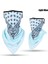 Stil 2 Açık Mavi Stil 1 Adet Nefes Buz Ipek Anti-Uv Boyun Kapak Bisiklet Ter Emme Yüz Ağız Kapak Motosiklet Bandana Yaz Açık Eşarp (Yurt Dışından) 1