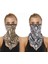 No.25 Tarzı Pamuklu Kadın Maskesi Eşarp Yüz Mascarillas Sarar Çiçek Baskı Bayan Sıcak Boyun Atkıları Fular Bandana Yeniden Kullanılabilir Açık Sürme Maskeleri (Yurt Dışından) 2
