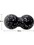 Beyaz Stil Epp Peanut Massage Ball Body Fascia Relaxation Yoga Exercise Relieve Fitness Balls High Density Muscle Relieve Massage Ball Set (Yurt Dışından) 4
