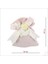 Lavantalı Keten Kese 11CM x 10CM - Pembe, 1 Adet 2