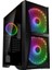 Silenos Ms Pro 2X20CM Argb Fanlı, Tempered Glass Yan ve Mesh Ön Panel, Type-C Atx Bilgisayar Kasası (RJ-0R20B00205) 1