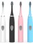 Kumral Tarzı Yeni Elektrikli Diş Fırçası Sonik Dalga Pil En Li Akıllı Diş Fırçası Kafası Yumuşak Değiştirilebilir Beyazlatma Diş Fırçası (Yurt Dışından) 3