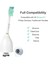4 Adet Tarzı Philips Sonicare Elektrikli Diş Fırçası Başlıkları Için Değiştirilebilir Fırça Başlıkları Philips Sonicare Clean Sağlıklı Kolay Temizlik Için (Yurt Dışından) 3